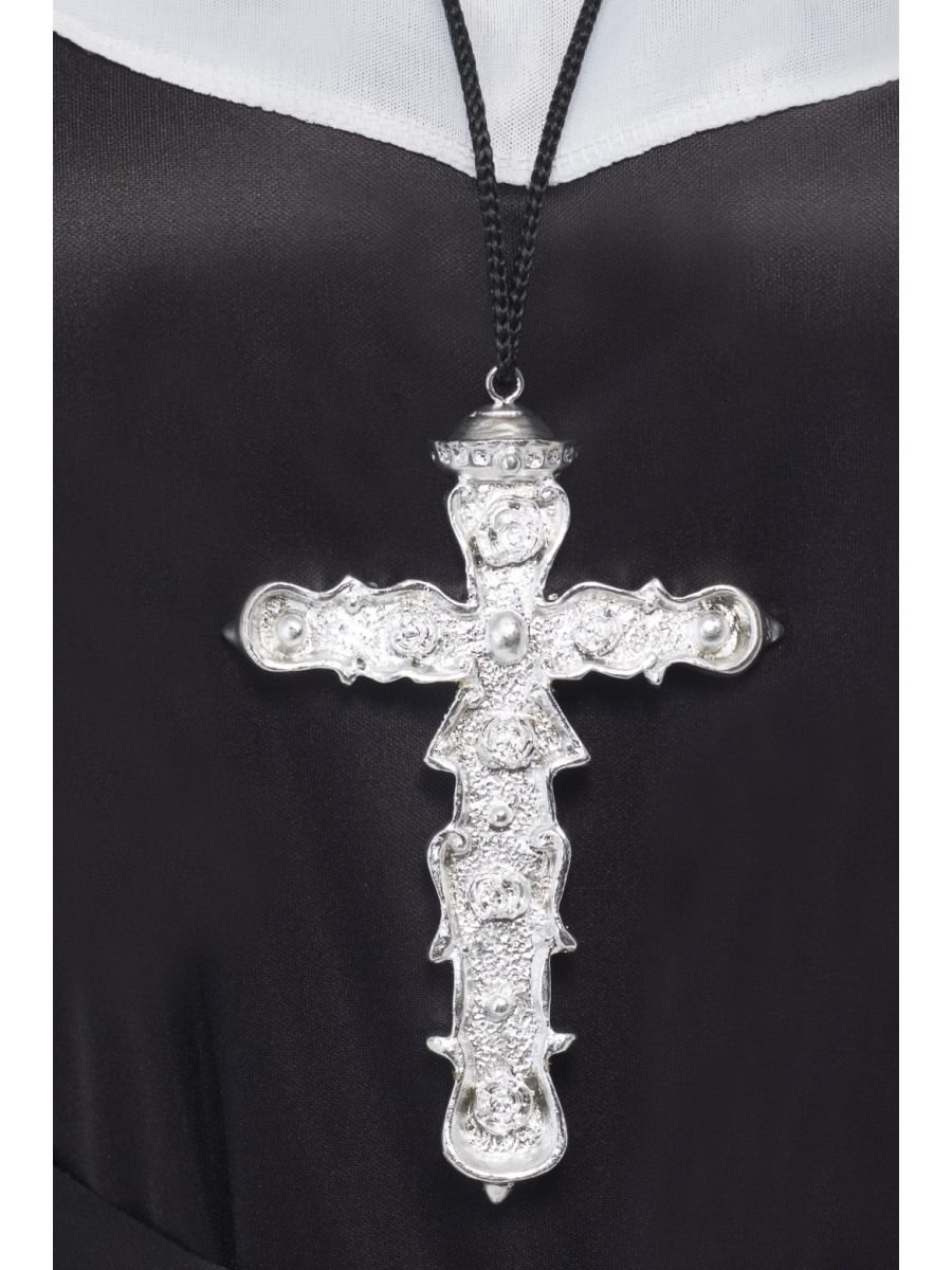 Smiffys Ornate Cross Pendant Fancy Dress