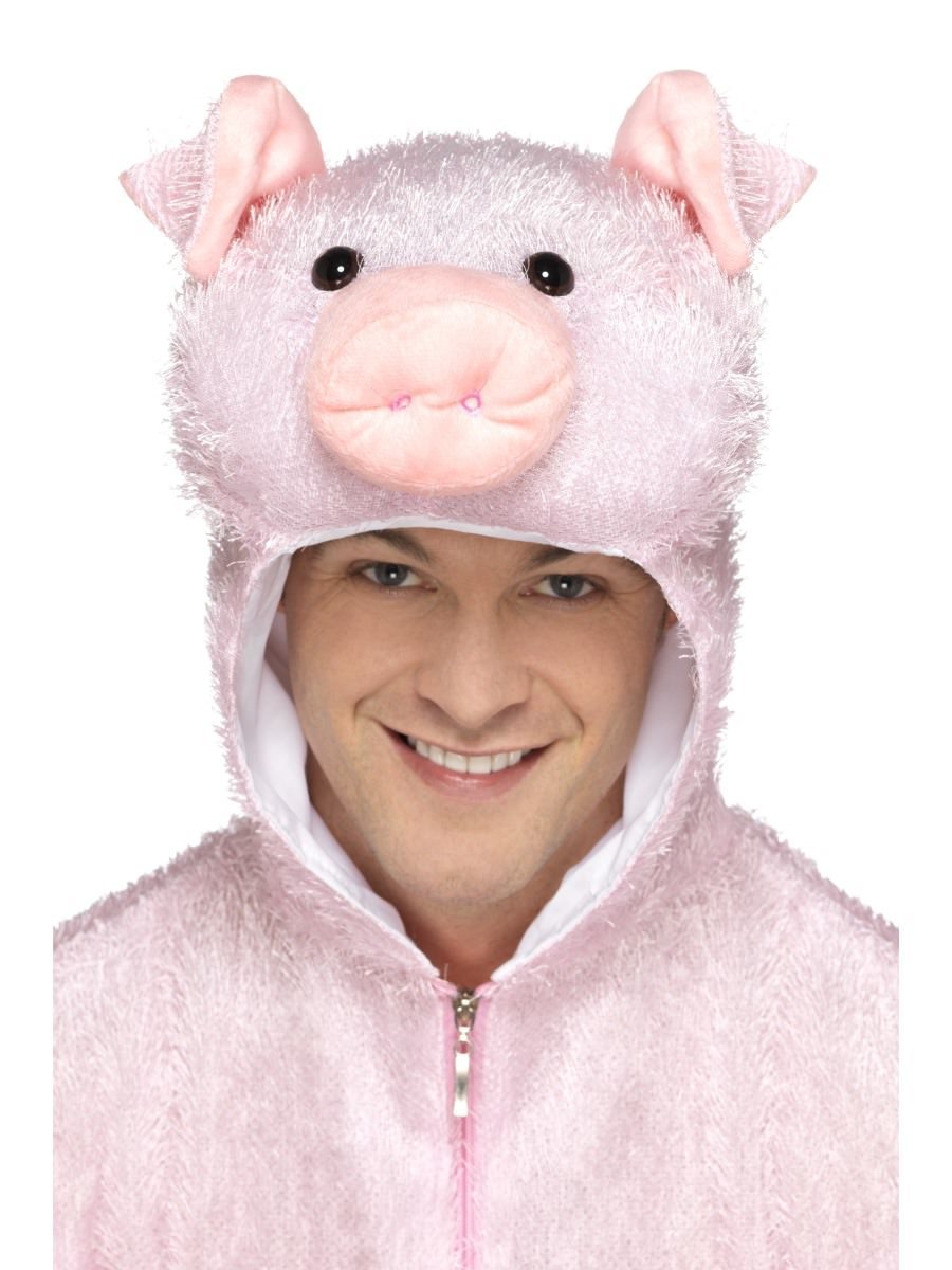 Pig Costume, Jumpsuit with Hood | Smiffys