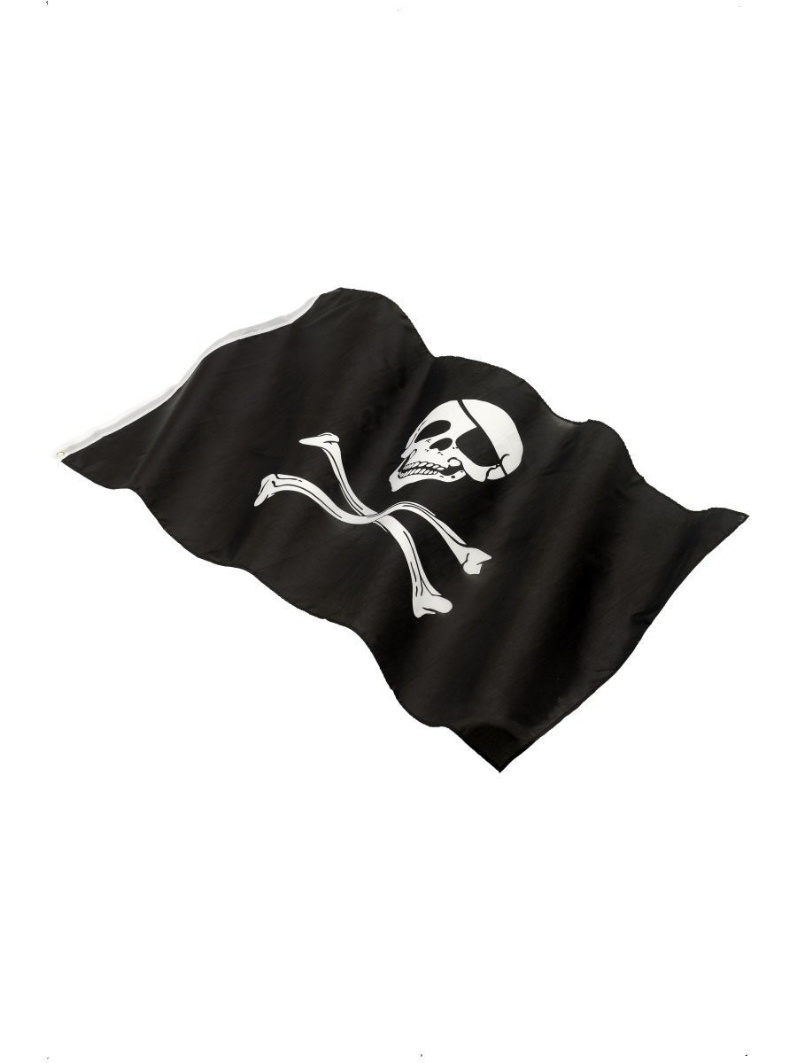 Click to view product details and reviews for Smiffys Pirate Flag Approx 152x91cm 5 X 3 Fancy Dress.
