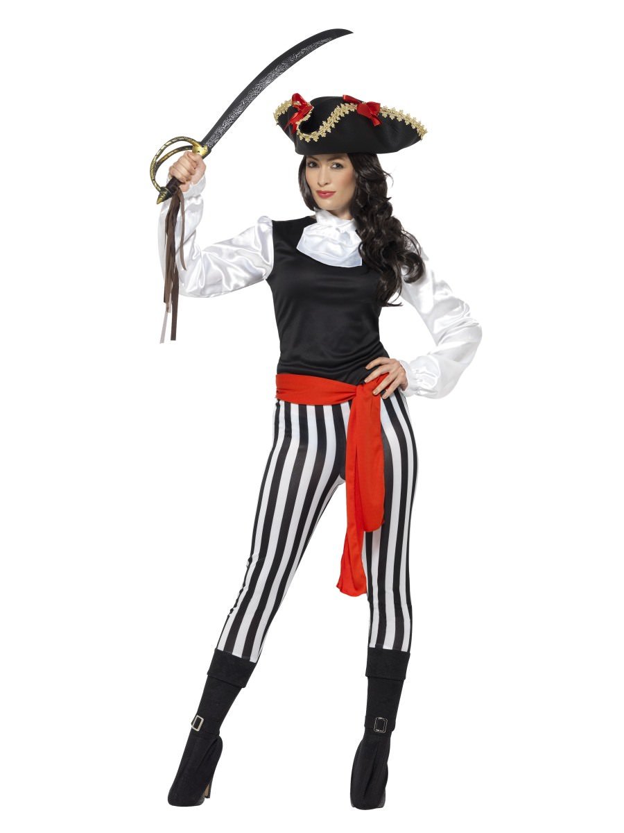 Click to view product details and reviews for Smiffys Pirate Lady Costume With Top Fancy Dress Medium Uk 12 14.