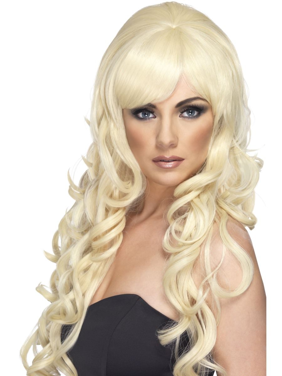 Click to view product details and reviews for Smiffys Pop Starlet Wig Blonde Fancy Dress.