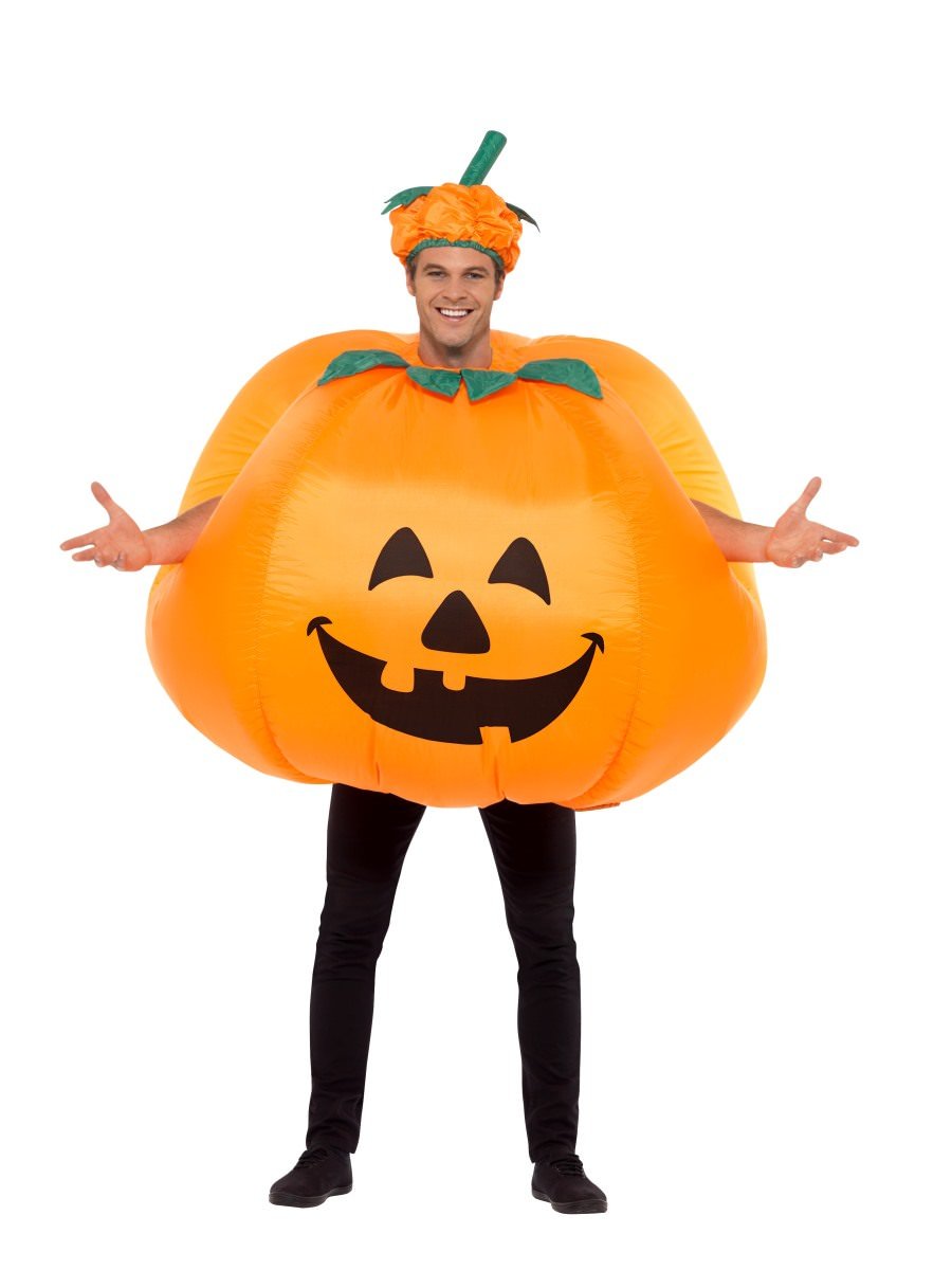 Smiffys Pumpkin Inflatable Costume Fancy Dress