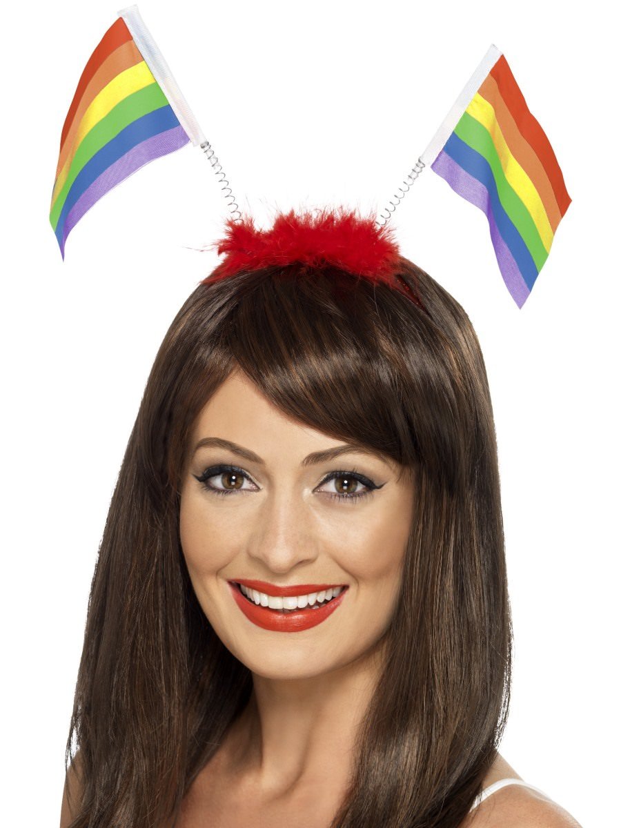 Smiffys Rainbow Flag Boppers Fancy Dress