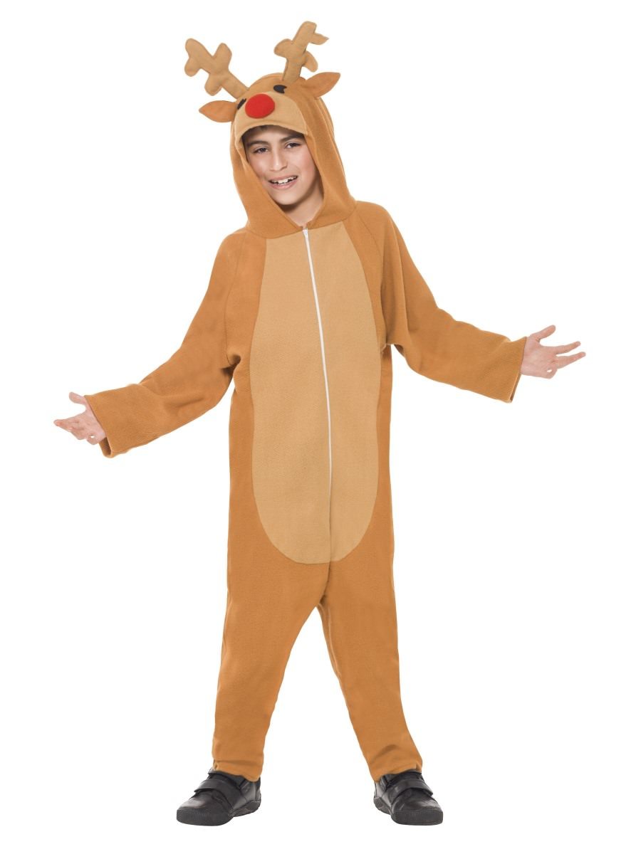 Click to view product details and reviews for Smiffys Reindeer All In One Costume Fancy Dress Small Age 4 6.