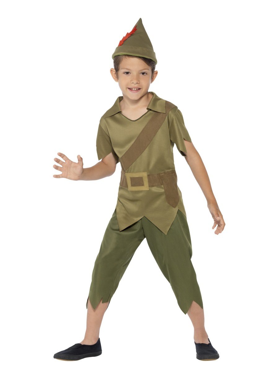 Smiffys Robin Hood Costume Child Fancy Dress Large Age 10 12