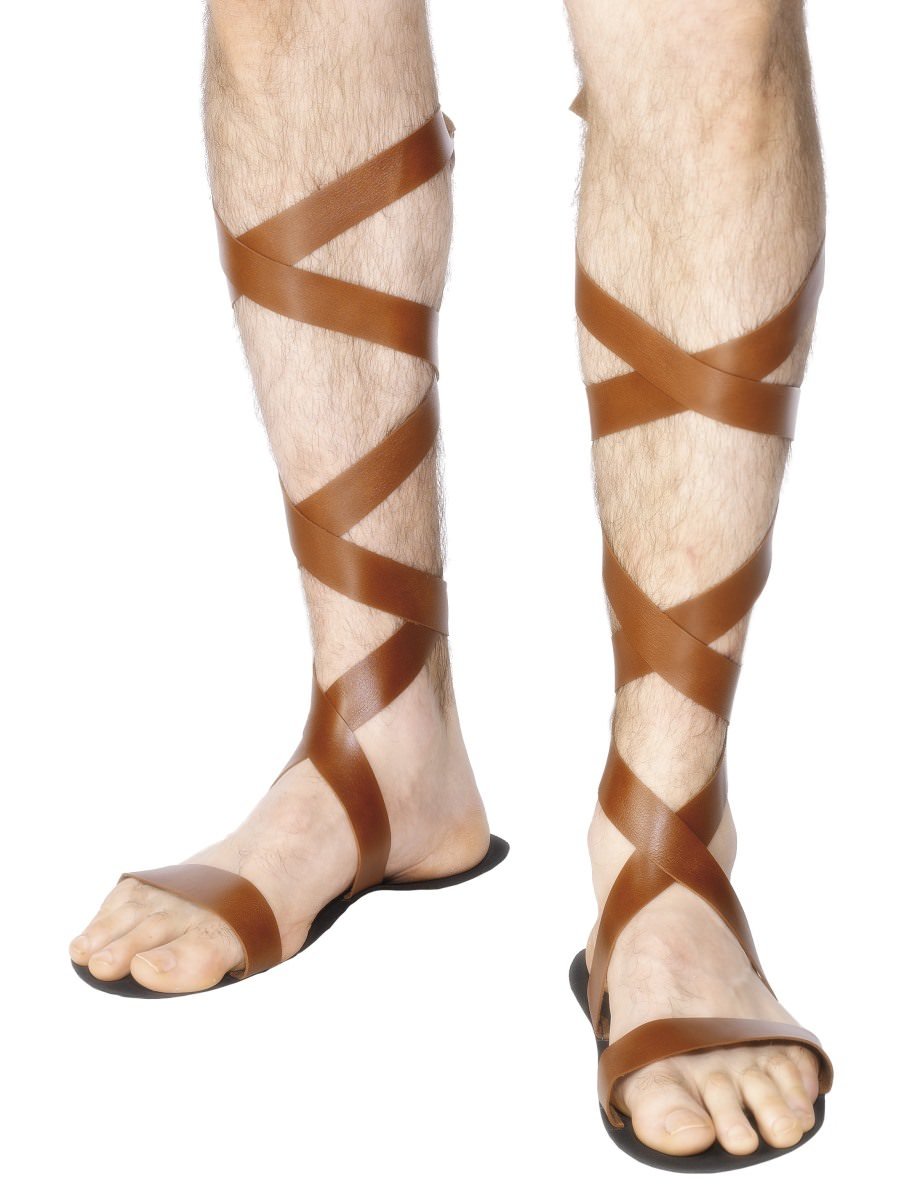 Click to view product details and reviews for Smiffys Roman Sandals Fancy Dress.