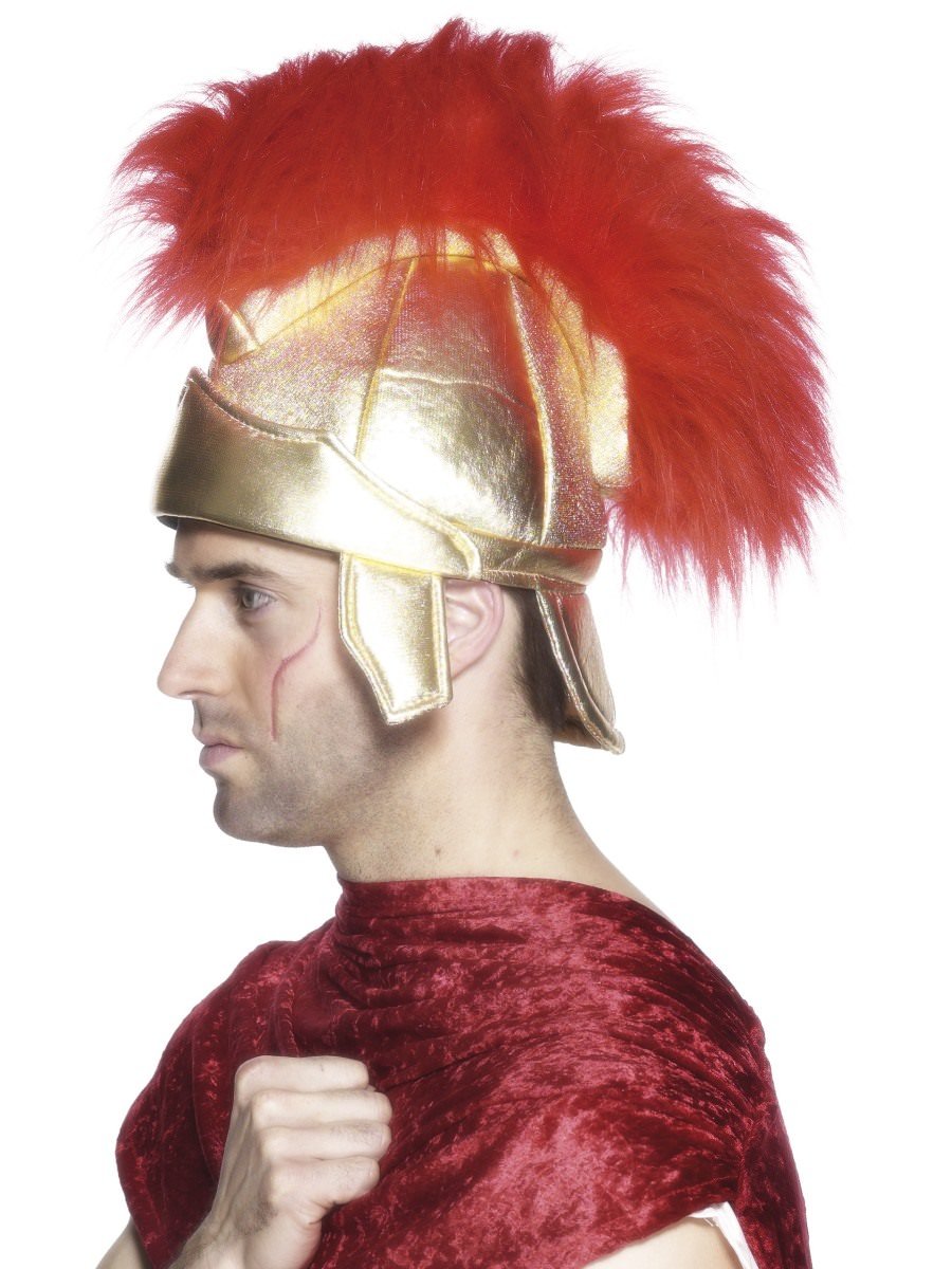 Smiffys Roman Soldiers Helmet Fancy Dress