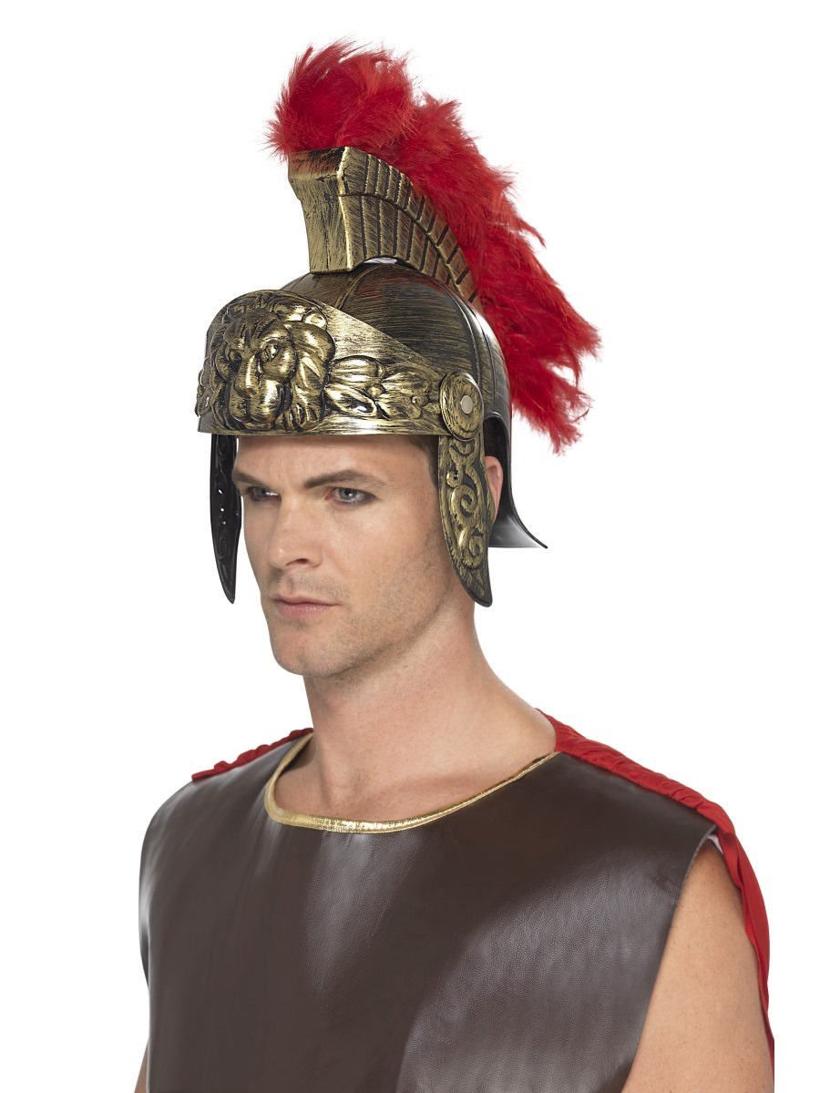 Smiffys Roman Spartan Helmet Fancy Dress