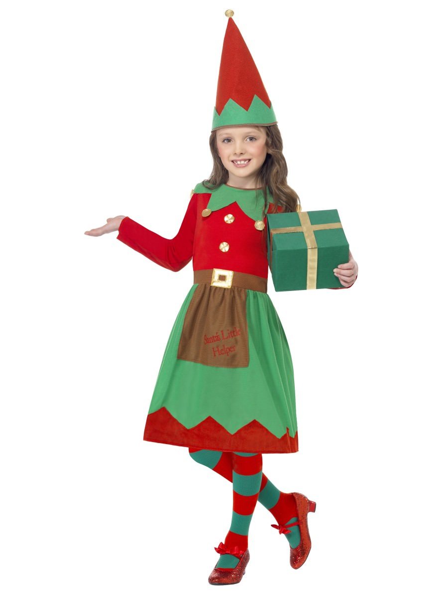 Click to view product details and reviews for Smiffys Santas Little Helper Costume Fancy Dress Medium Age 7 9.