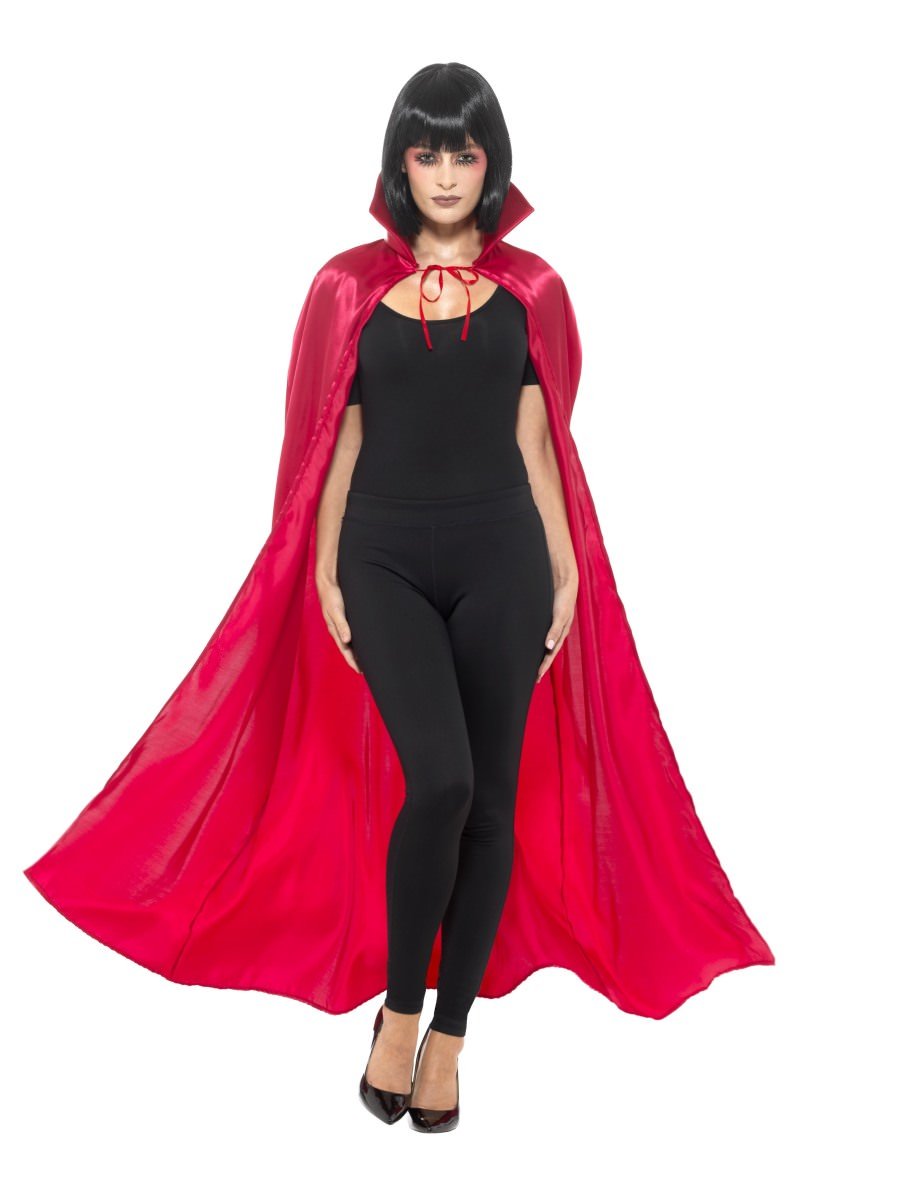 Smiffys Satin Devil Cape Fancy Dress