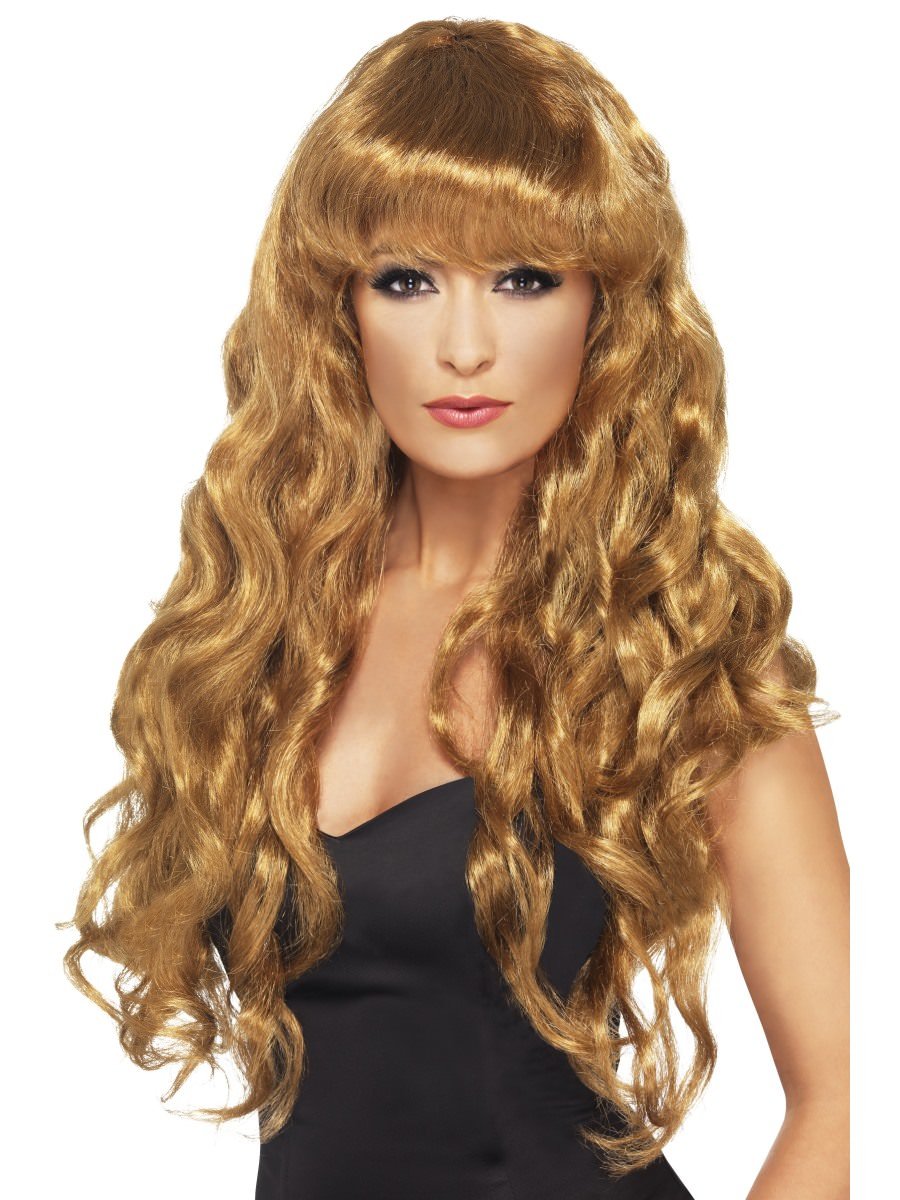 Click to view product details and reviews for Smiffys Siren Wig Brown Fancy Dress.