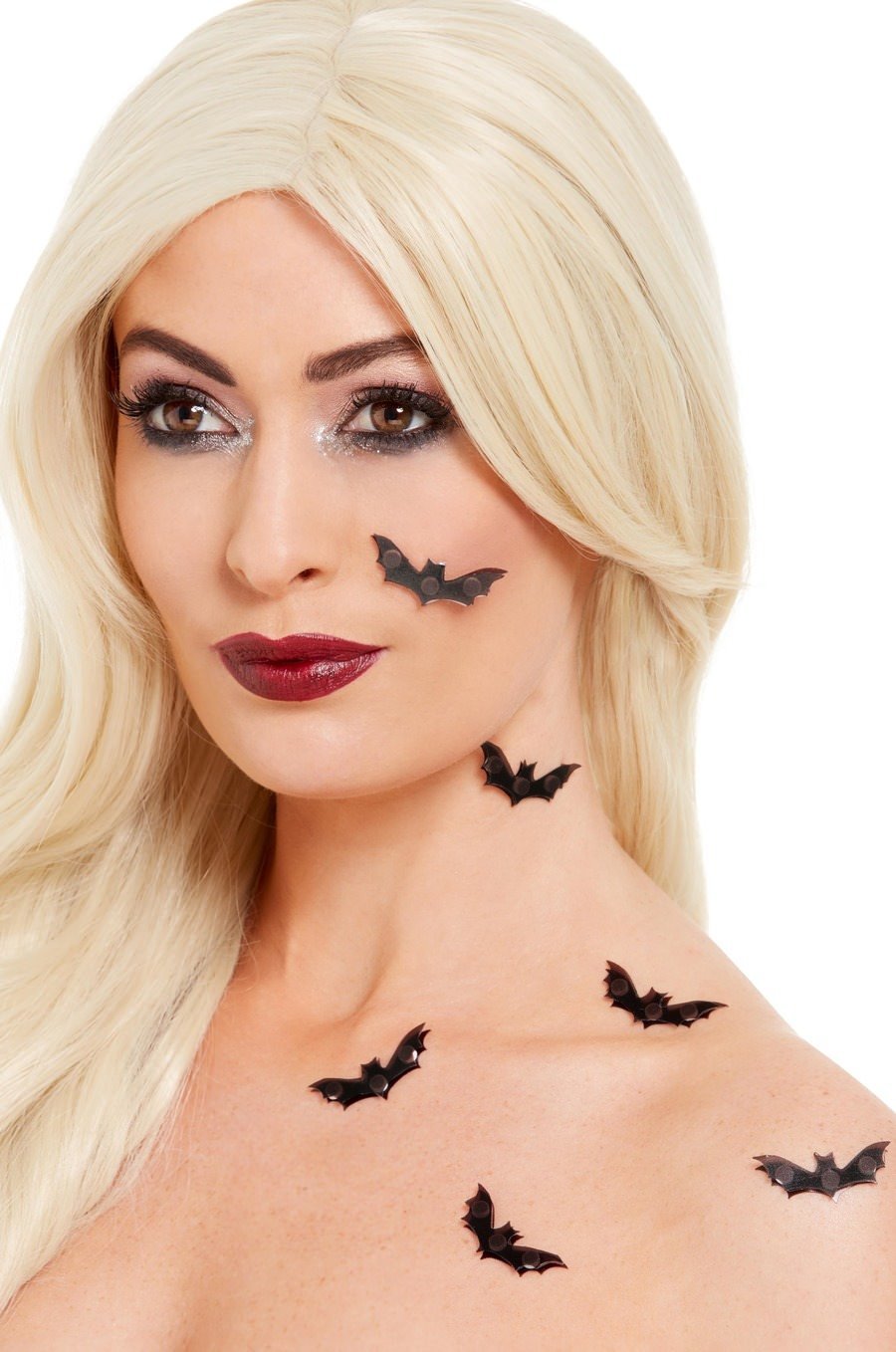 Click to view product details and reviews for Smiffys Smiffys Make Up Fx 3d Bat Stickers Fancy Dress.
