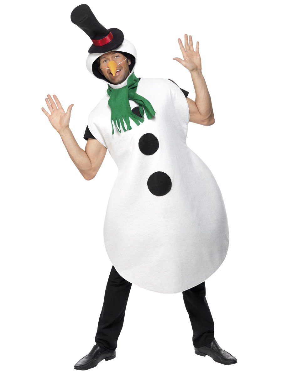 Smiffys Snowman Costume Fancy Dress