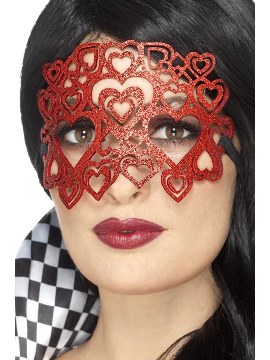 Click to view product details and reviews for Smiffys Soft Felt Glitter Eyemask Fancy Dress.