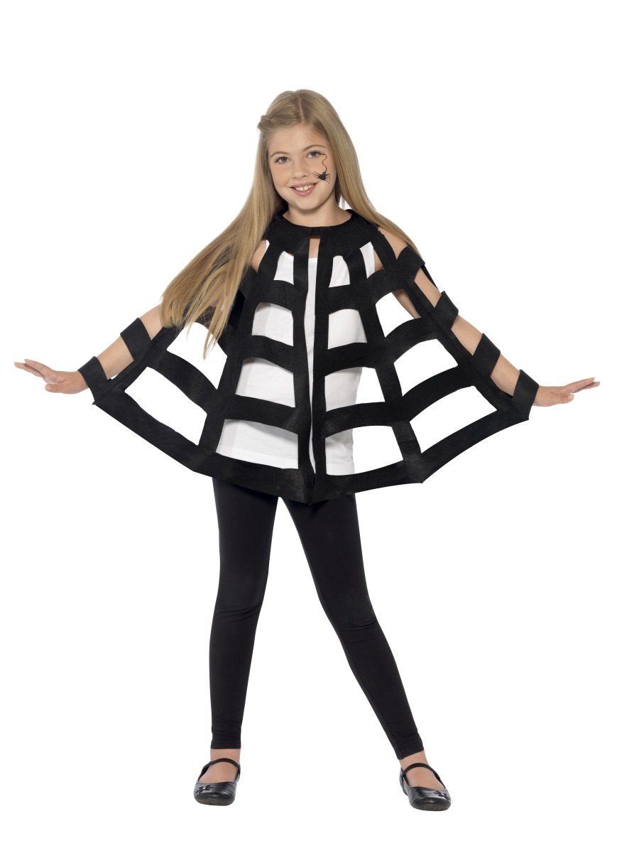 Smiffys Spider Web Cape Fancy Dress