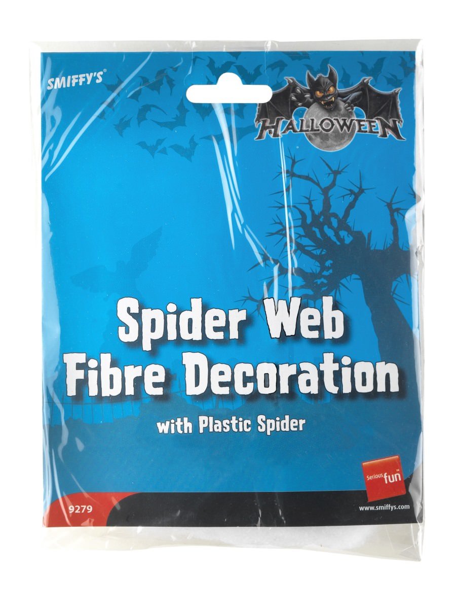 Click to view product details and reviews for Smiffys Spider Web Fibre Decoration Fancy Dress.