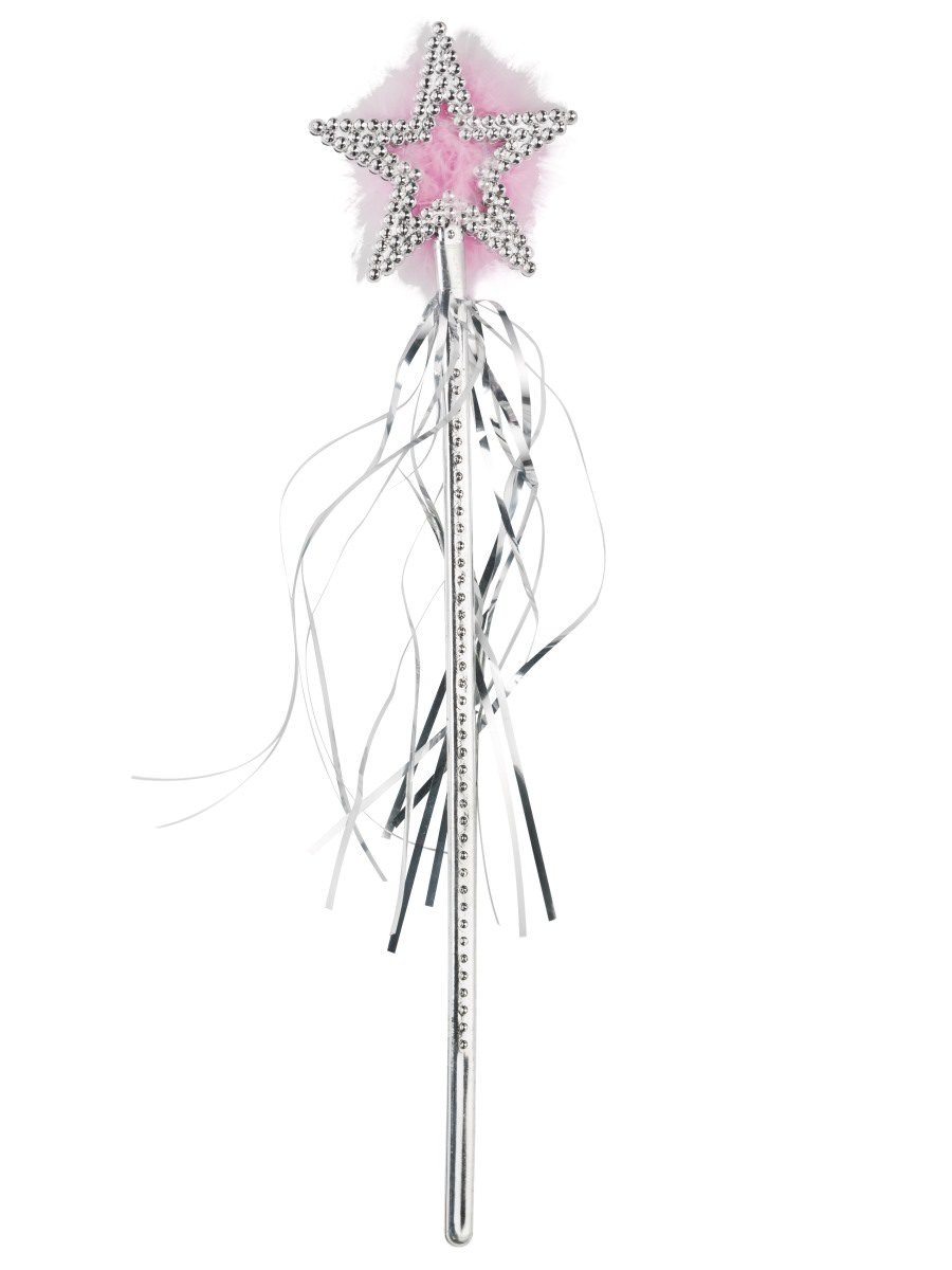 Click to view product details and reviews for Smiffys Star Wand Silver Fancy Dress.