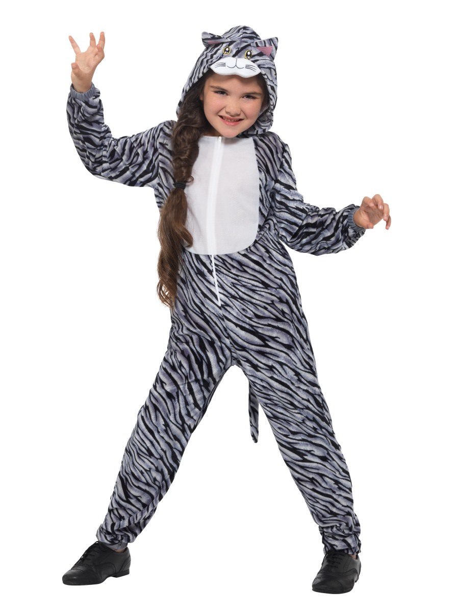 Click to view product details and reviews for Smiffys Tabby Cat Onesie Fancy Dress Medium Age 7 9.