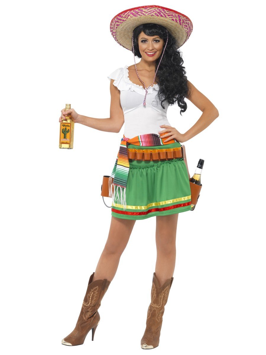 Photos - Fancy Dress Tequila Shooter Girl Costume, X Small (UK 4-6)