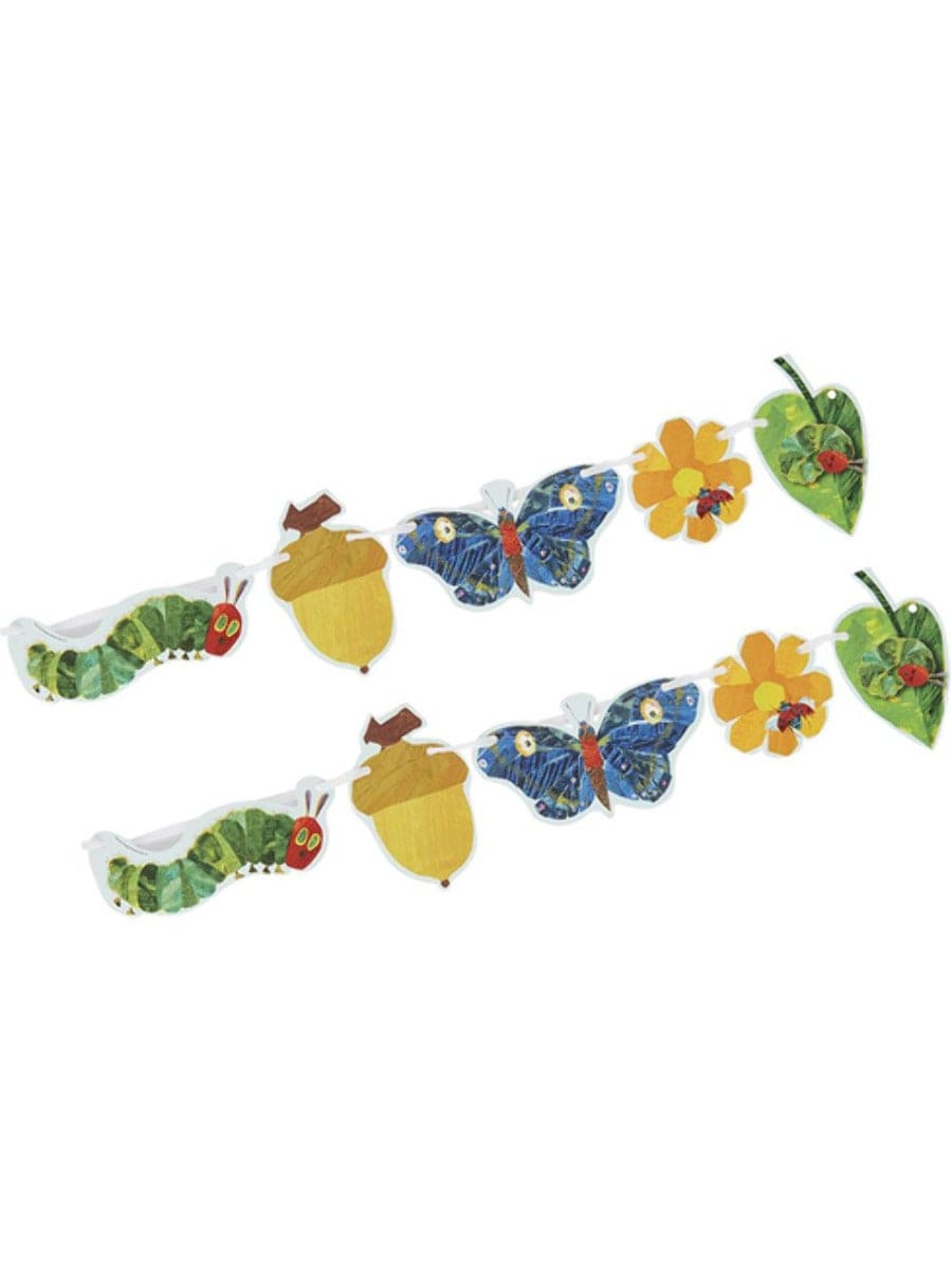 The Very Hungry Caterpillar Tableware Party Bunting 3m