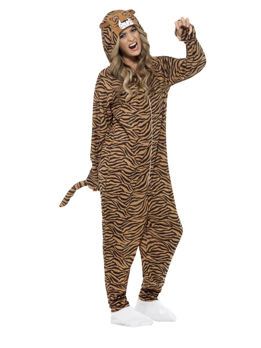 Click to view product details and reviews for Smiffys Tiger Costume Brown Fancy Dress Medium Chest 38 40.