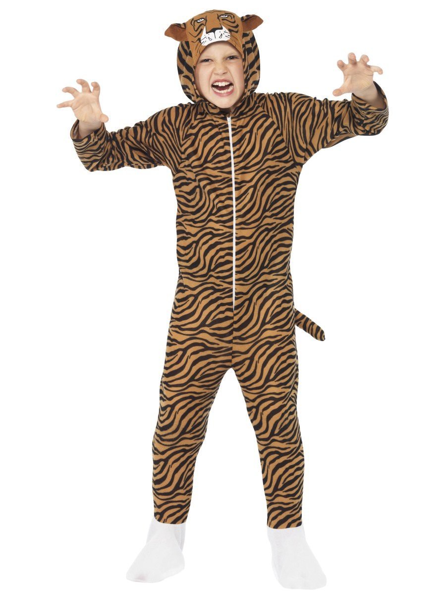 Smiffys Tiger Costume Child Fancy Dress Medium Age 7 9