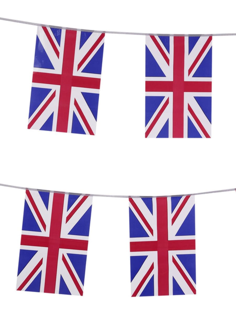 Click to view product details and reviews for Union Jack Rectangle Bunting Plastic.