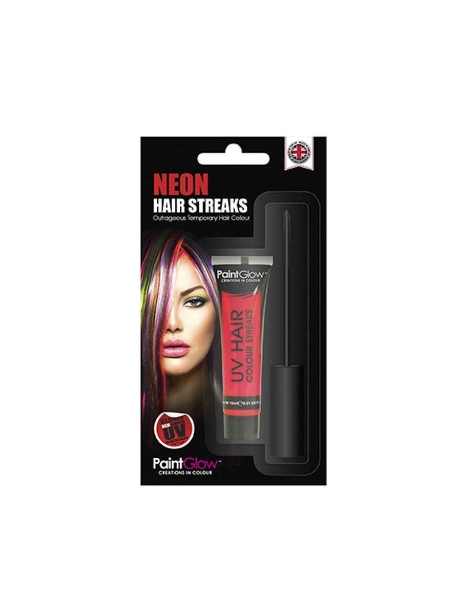 Click to view product details and reviews for Uv Hair Colour Streaks Red 15ml Blister Pack.