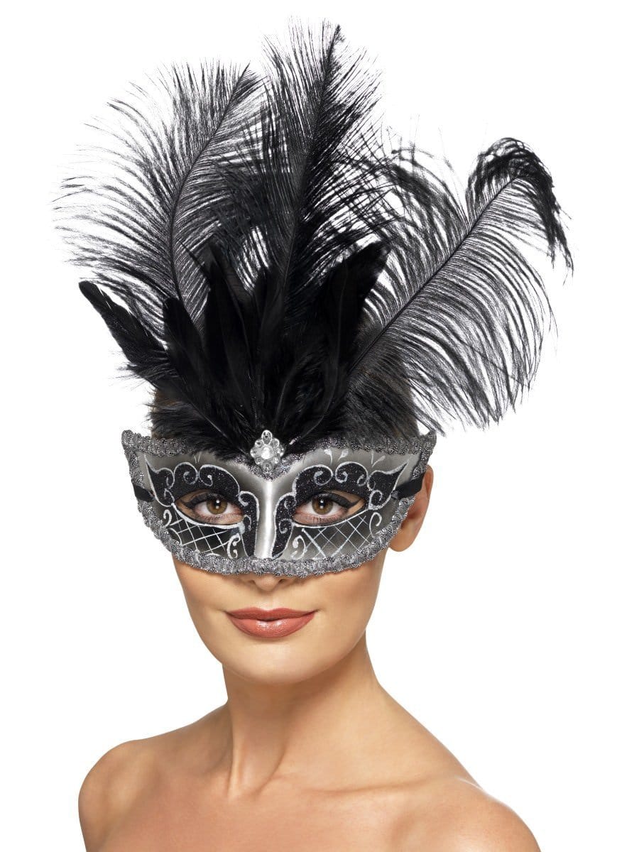 Click to view product details and reviews for Smiffys Venetian Colombina Eyemask Fancy Dress.