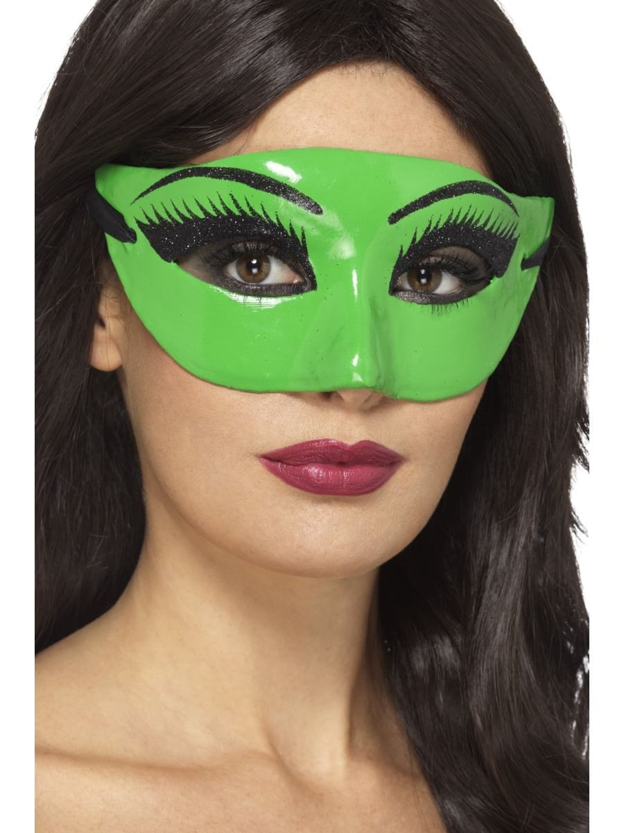 Masking зеленая. Зеленая маска. Маска Домино.