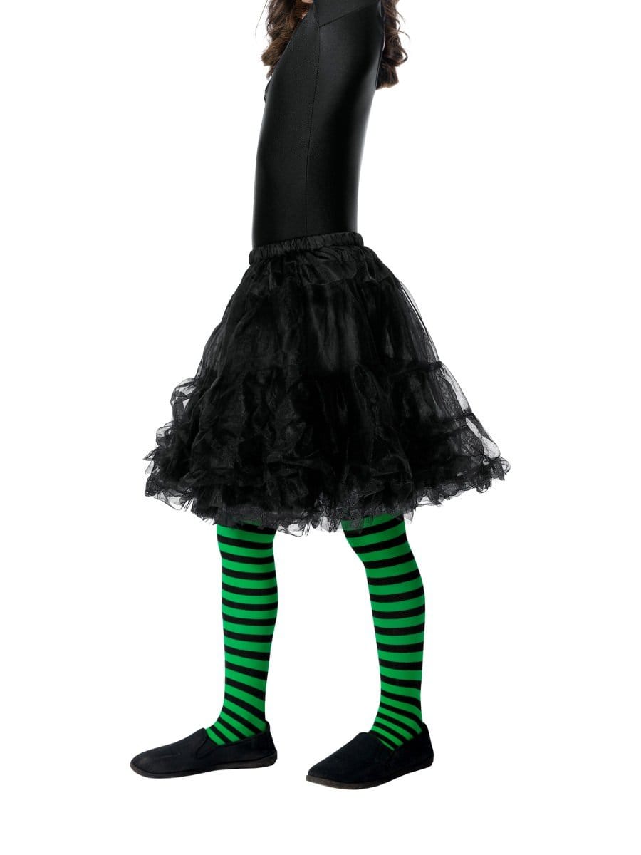 Click to view product details and reviews for Smiffys Wicked Witch Tights Child Green Black Fancy Dress.