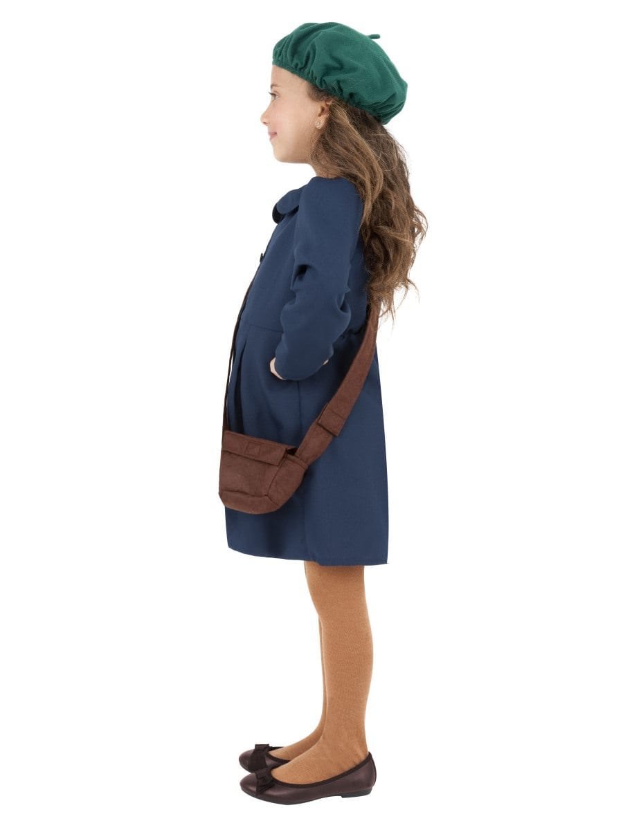 World War II Evacuee Girl Costume Alternative View 1.jpg