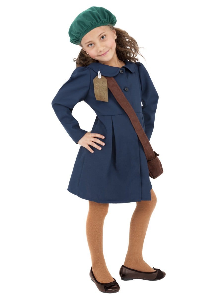 1940's girl evacuee costume