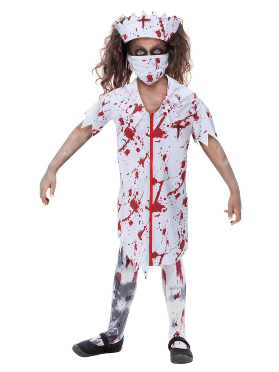 Zombie Nurse Girls Costume Small Age 4 6