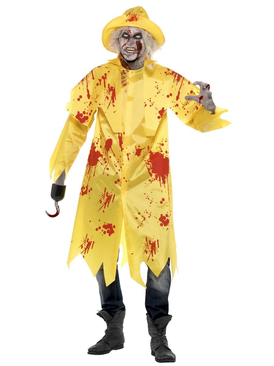 Smiffys Zombie Fisherman Adult Mens Costume Fancy Dress