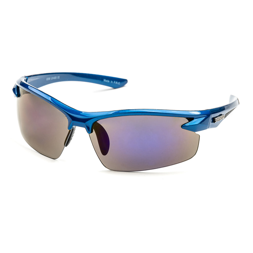 Pack of 12: Jimmad Athletic Half Frame Trendy Sporty Ski Look Wholesale Men Athletic Sunglasses