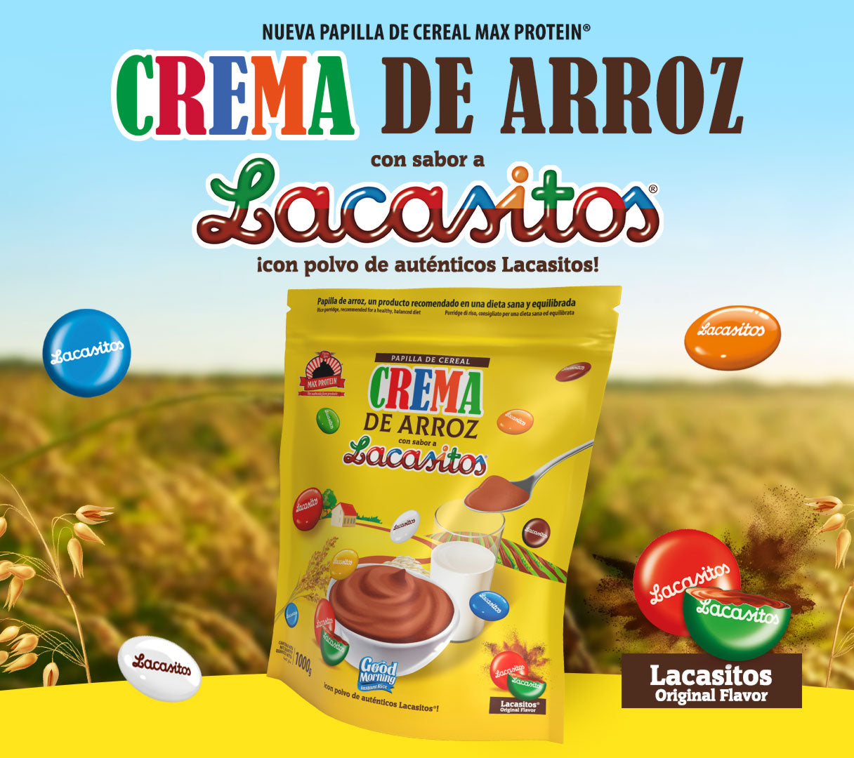 Crema de arroz Lacasitos