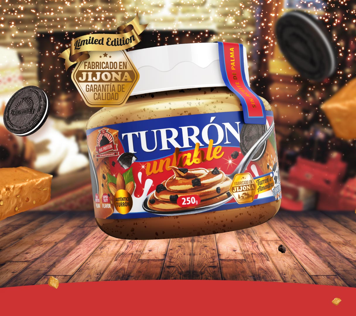 Turrón untable