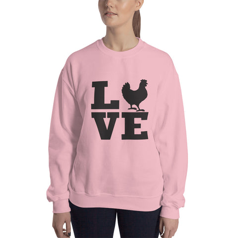 Sweatshirt, Chicken Love