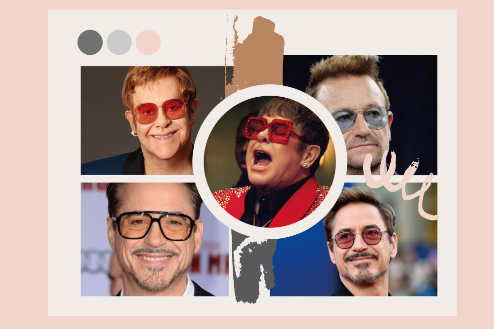 Elton John-Bono-Robert Downey Jr 