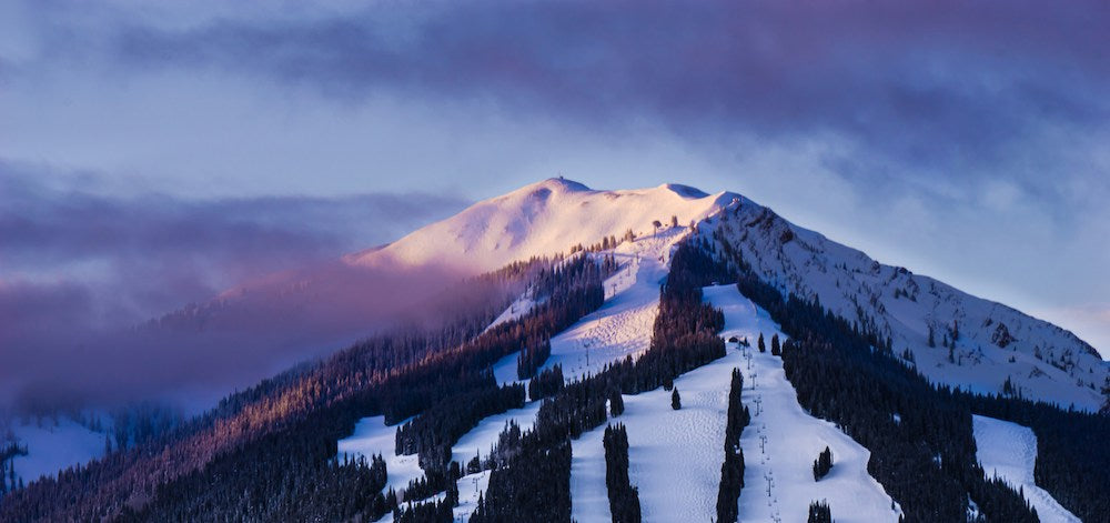 Montaña nevada en Aspen