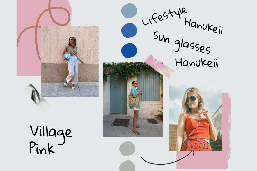 Village Pink- Sunglasses- Hanukeii 