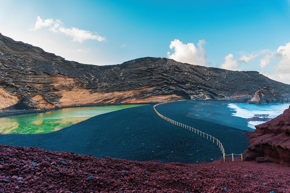 Laguna Verde Lanzarote