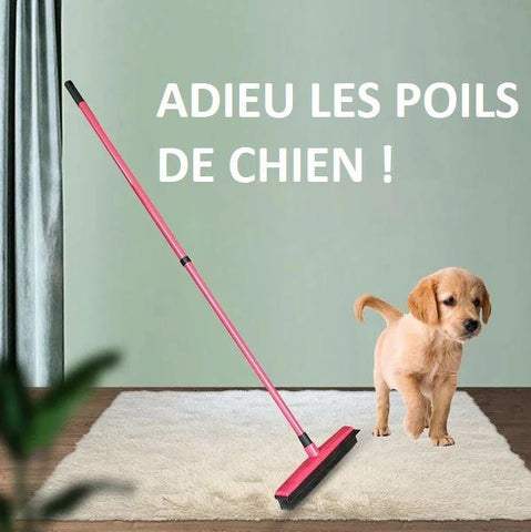 Balai poussière à lamelles électrostatique - Contre les poils de chat et  chien