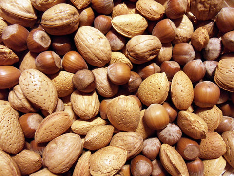 Nuts are packed with good fats, especially with α-linolenic acid (ALA) from the omega-3 family. 
