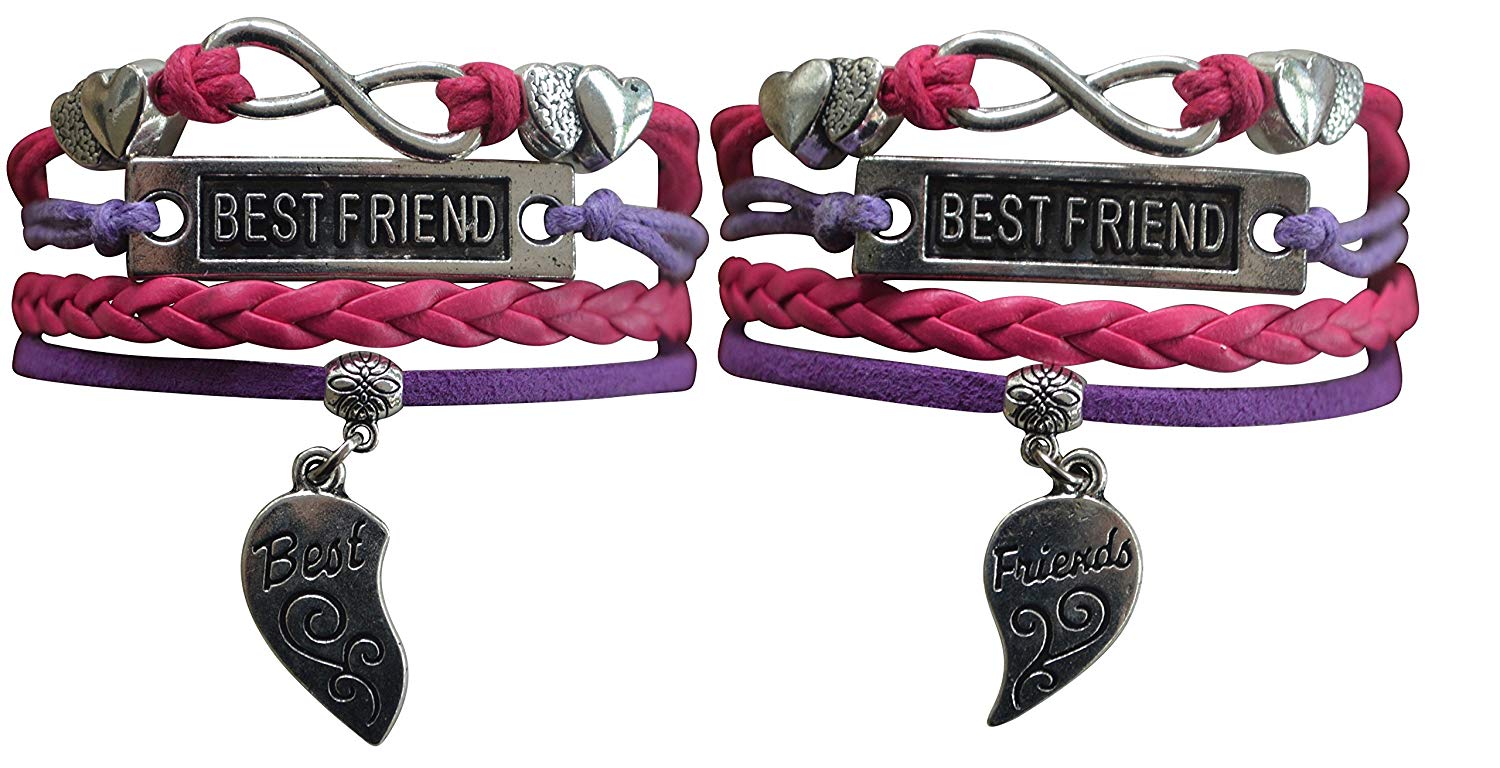 Best Friend Bracelet Set Best Friends Jewelry 2 Bff Bracelets Perf Infinity Collection 2585