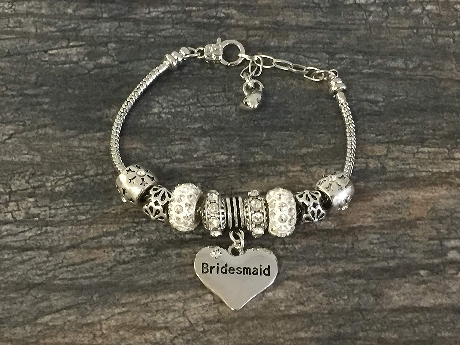 Bridesmaid Charm Bracelet– Infinity Collection