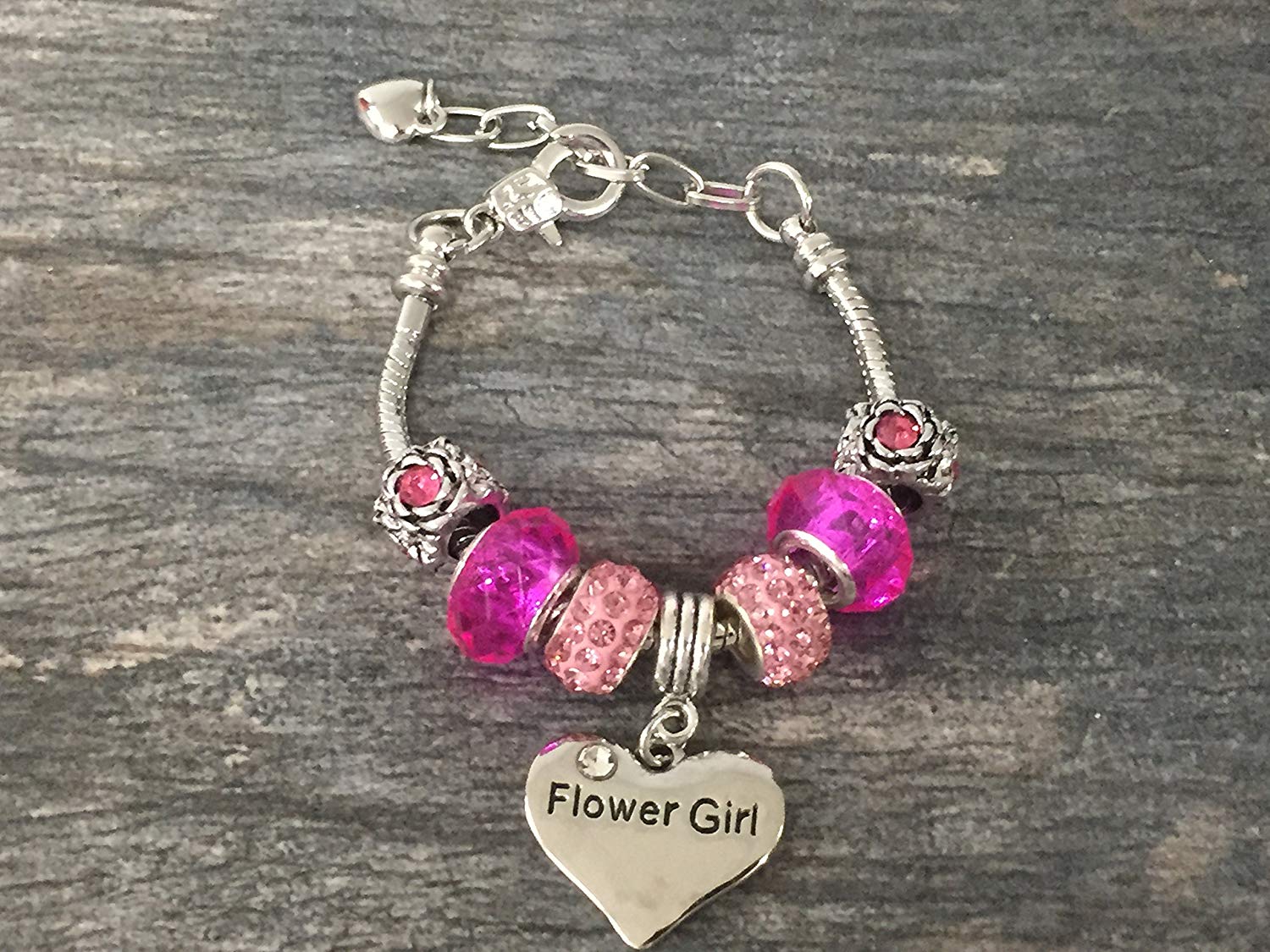 flower girl bracelet