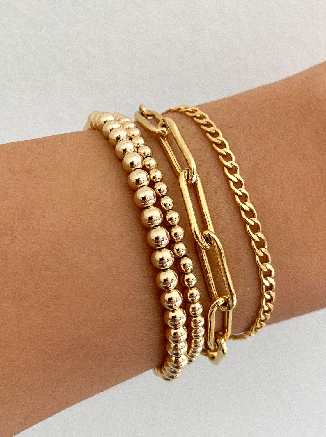 Gold Link Bracelet