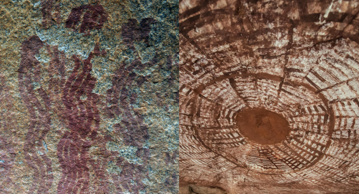 Ancient Geometric Aboriginal Rock Art